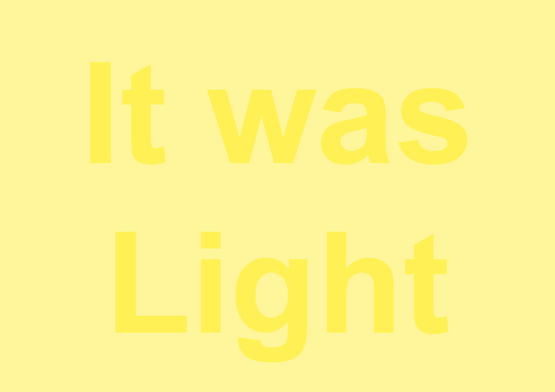 Leibniz: Light